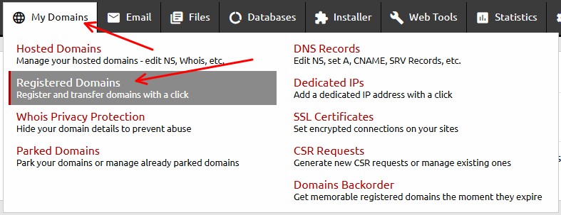 How to Change Domain Nameservers for WebHostGo Registered Domains
